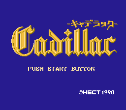 Cadillac — Title screen